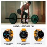 Garmin fēnix 8 Sapphire 47mm GPS Smartwatch, Titanium, Spark Orange/Graphite - Image 12