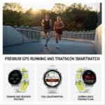 Garmin Forerunner 970 47mm GPS Running Smartwatch, Titanium, Whitestone/Amp Yellow - Image 3