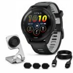 Garmin Forerunner 265 46mm GPS Running Smartwatch Bundle, AMOLED, Black/Powder Gray - Image 16