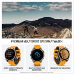 Garmin fēnix 8 Sapphire 47mm GPS Smartwatch, Titanium, Spark Orange/Graphite - Image 5