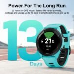 Garmin Forerunner 265 46mm GPS Running Smartwatch Bundle, AMOLED, Aqua/Black - Image 17