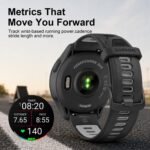 Garmin Forerunner 265 46mm GPS Running Smartwatch Bundle, AMOLED, Black/Powder Gray - Image 15