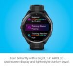 Garmin Forerunner 965 47mm GPS Running Smartwatch, Black/Powder Gray - Image 3