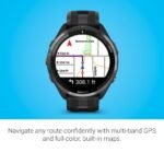 Garmin Forerunner 965 47mm GPS Running Smartwatch, Black/Powder Gray - Image 5